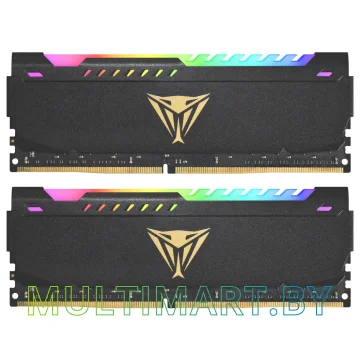 Оперативная память Patriot Viper Steel RGB 2x32GB DDR4 PC4-28800 (PVSR464G360C0K)